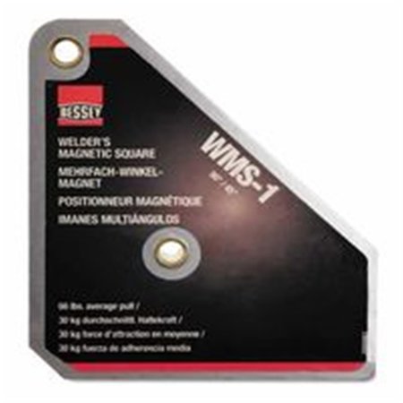 BESSEY Bessey 013-WMS-1 Magnetic Square 90-45 Degree; 66 Lb Load Capacity 013-WMS-1